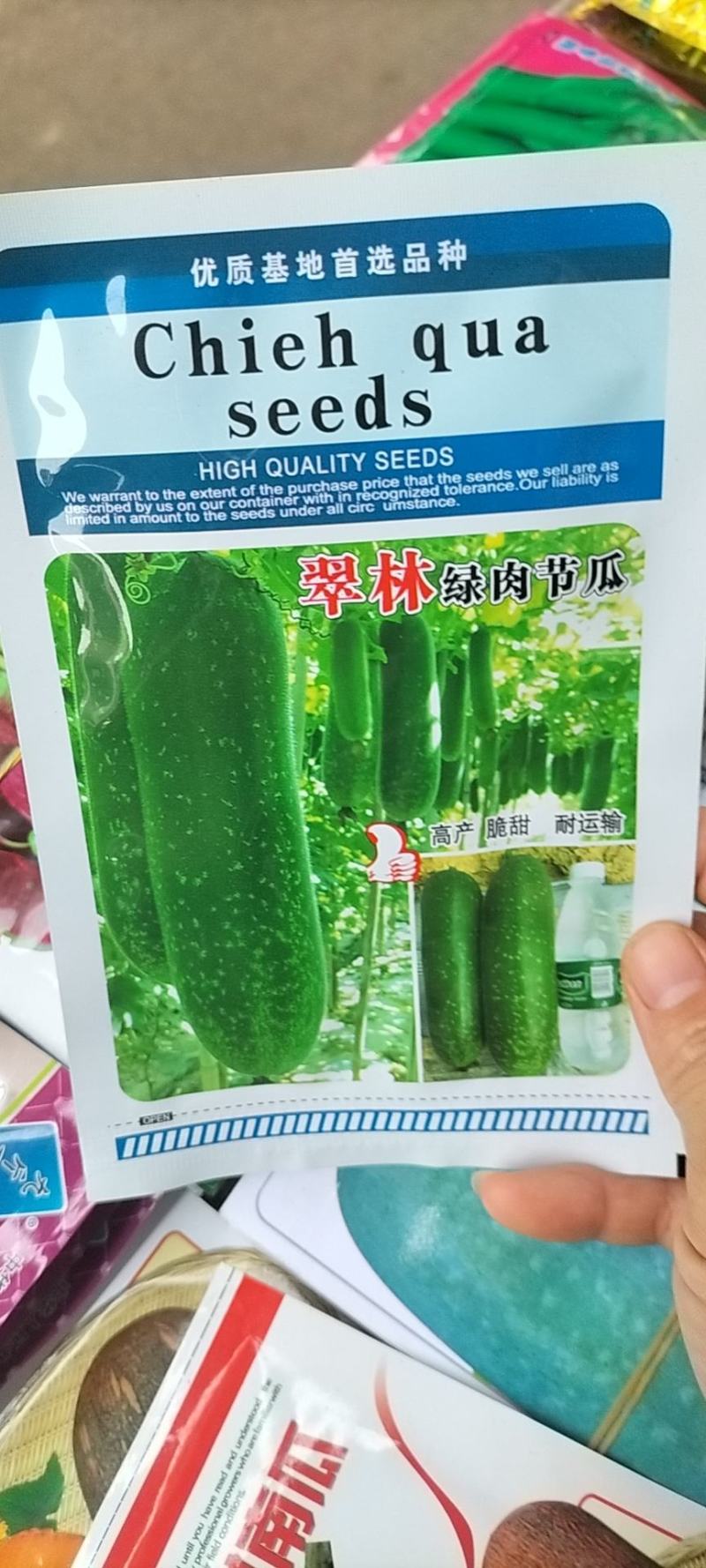 翠林绿肉节瓜苗，翠林绿肉节瓜种子，高产，甜脆，耐运输