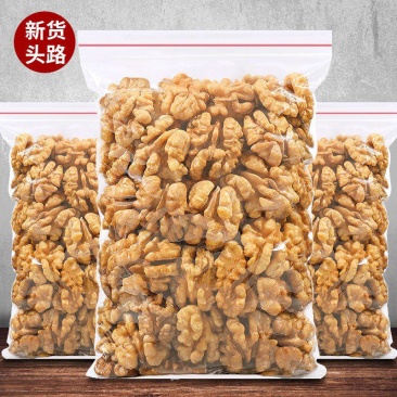 新货奶香椒盐熟新疆核桃仁无壳纸皮1000g椒盐味果仁坚果