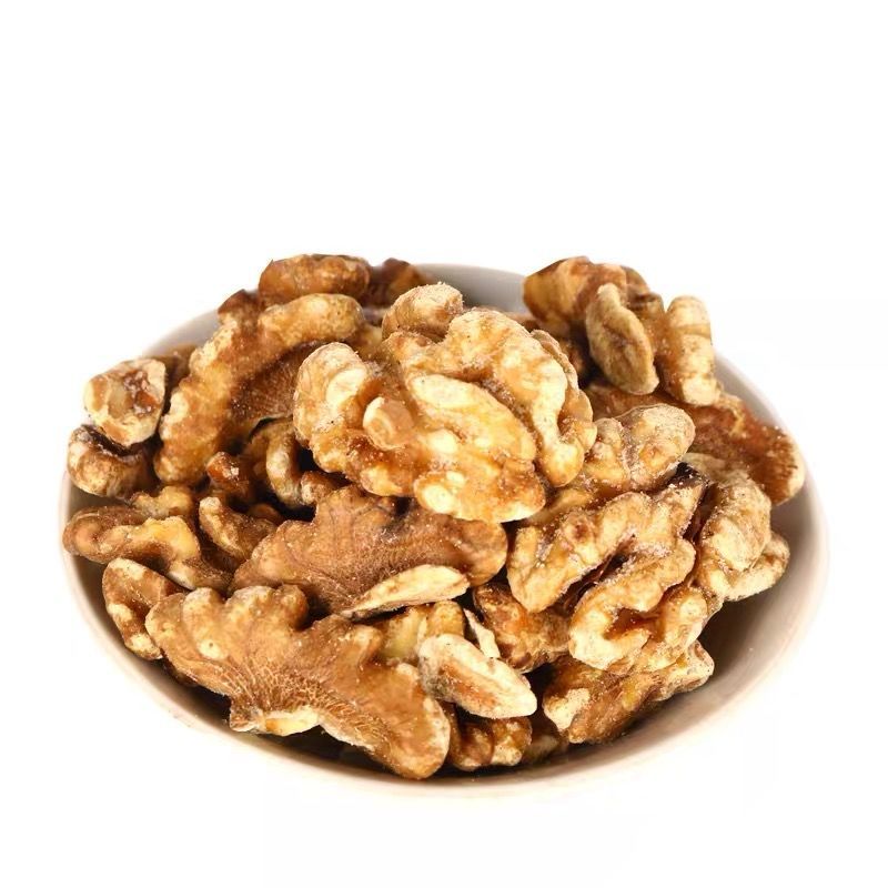 新货奶香椒盐熟新疆核桃仁无壳纸皮1000g椒盐味果仁坚果