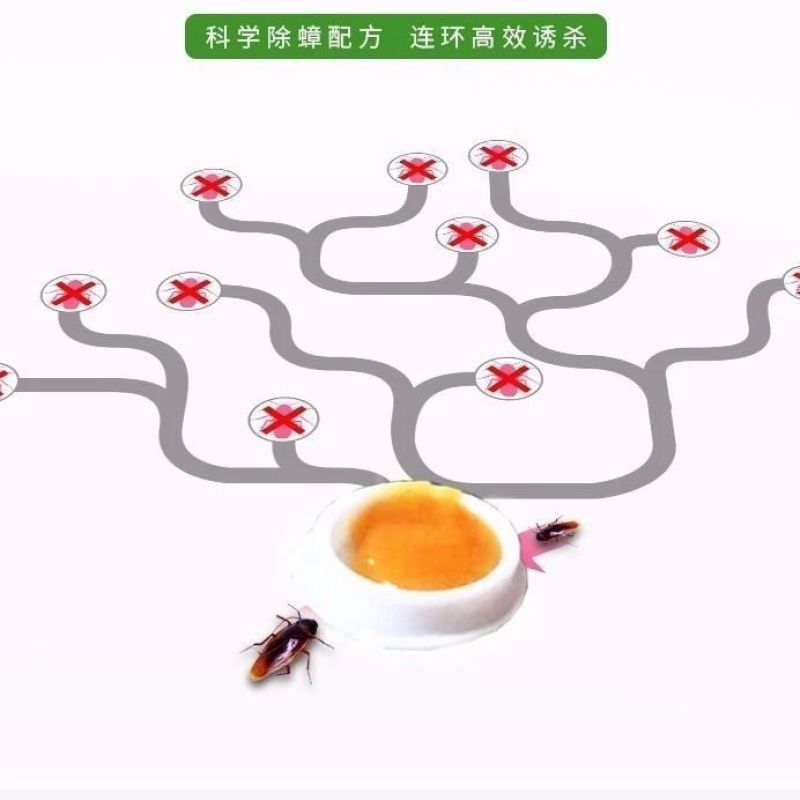 蟑螂药强效家用无毒一窝端卧室厨房蟑螂克星灭虫神器一扫光方