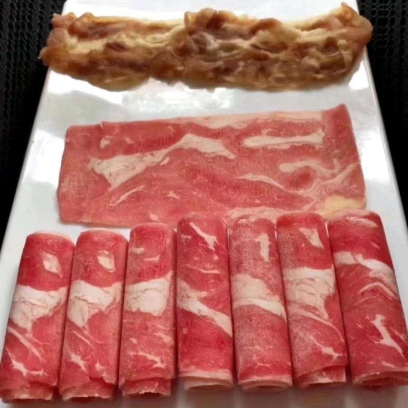 山东精品雪花肥牛，牛肉切片，厂家直销，不碎不散