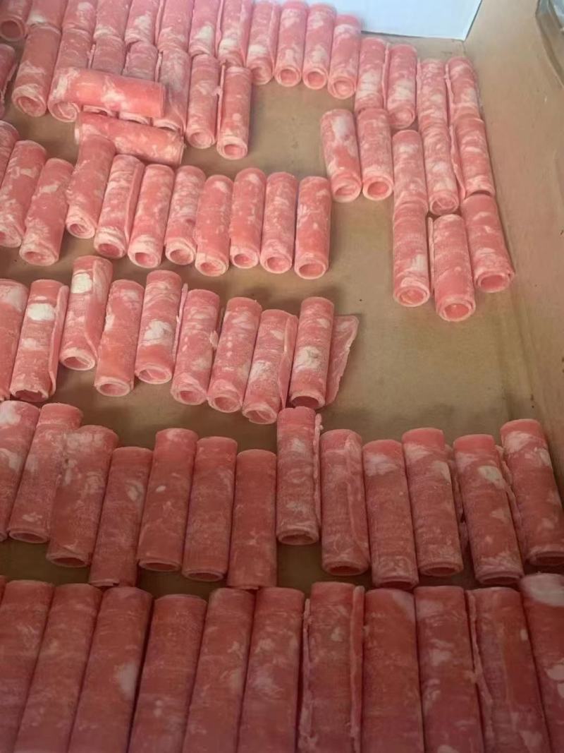 山东精品雪花肥牛，牛肉切片，厂家直销，不碎不散
