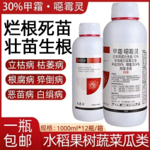30%甲霜噁霉灵杀菌剂根腐病立枯病死苗死棵猝倒病蔬菜