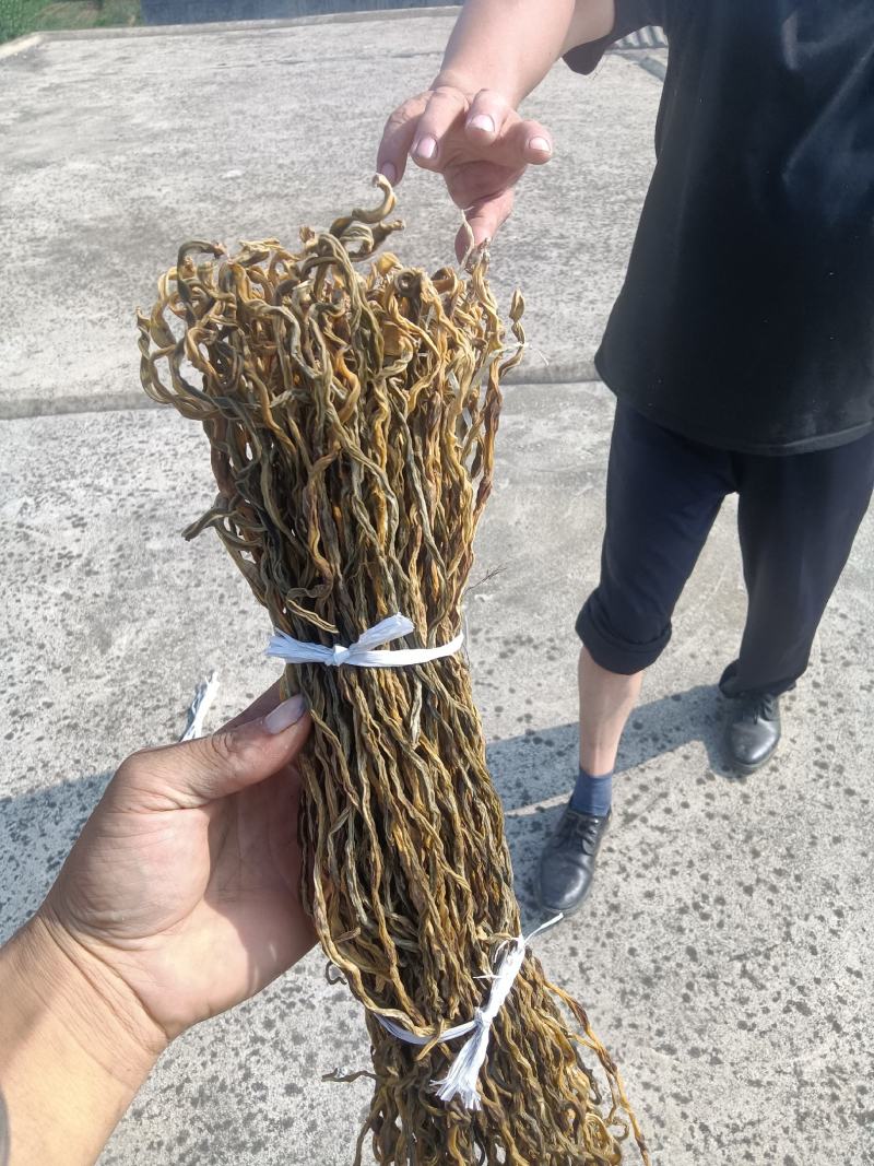精品自然晾晒干豆角，