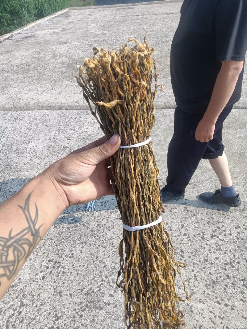 精品自然晾晒干豆角，