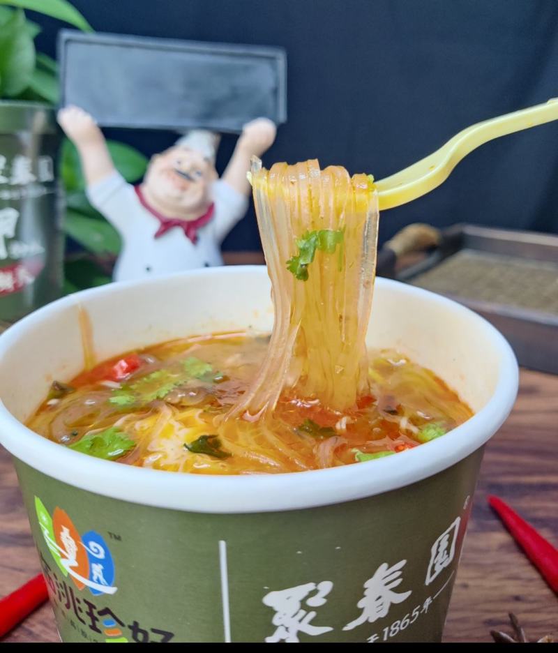 土豆粉条，土豆酸辣粉