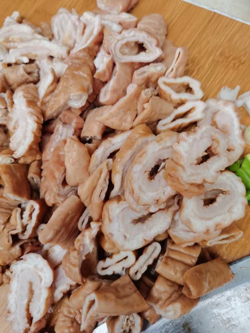 鸿福川®精品全熟卤肥肠，品质好货，无次肠，短肠，肠壁厚实