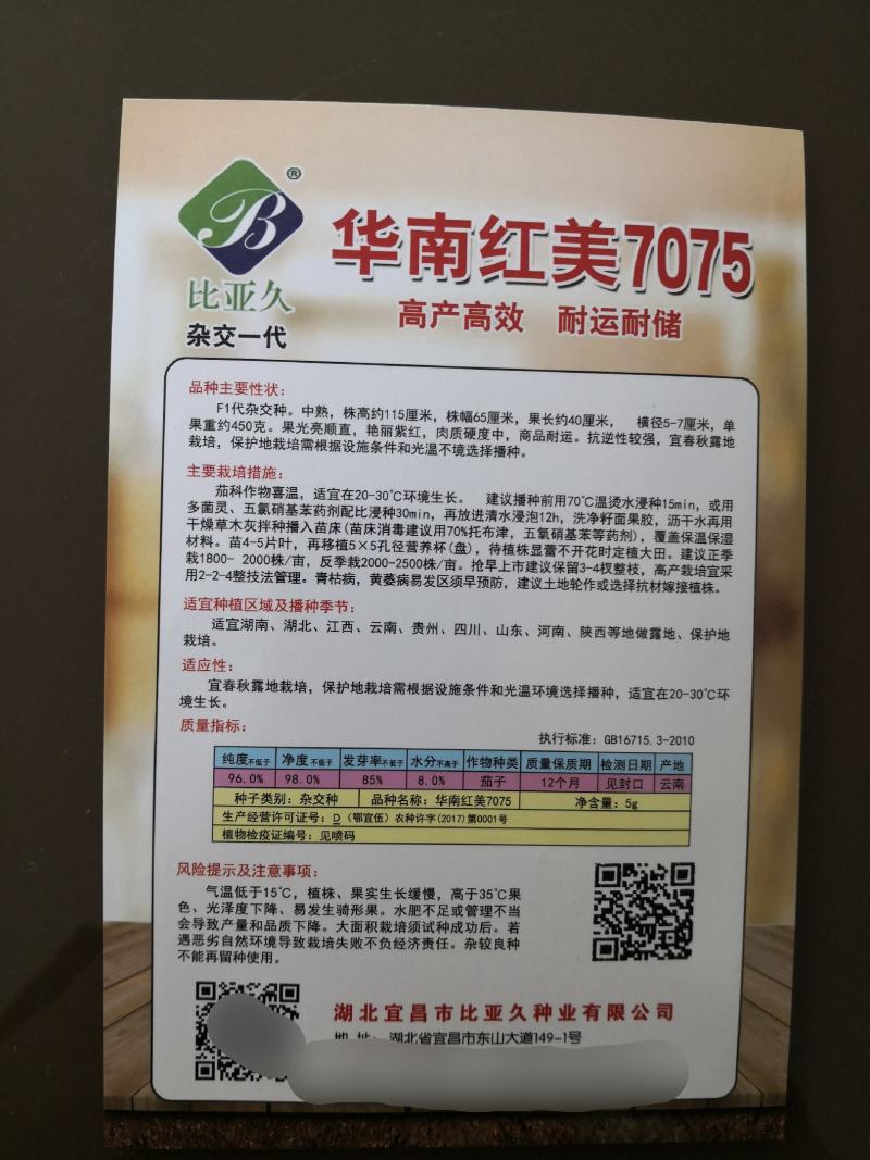 华南红美7075紫红长茄茄子种子春秋露地抗逆性强紫红