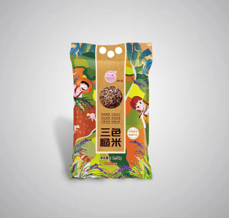 三色糙米精美包装，社区团购，电商一件代发，量大从优