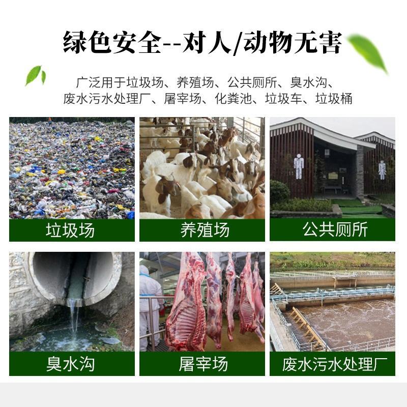 微生物除臭剂养殖场除臭公厕废水化粪池除臭剂除氨气生物除臭
