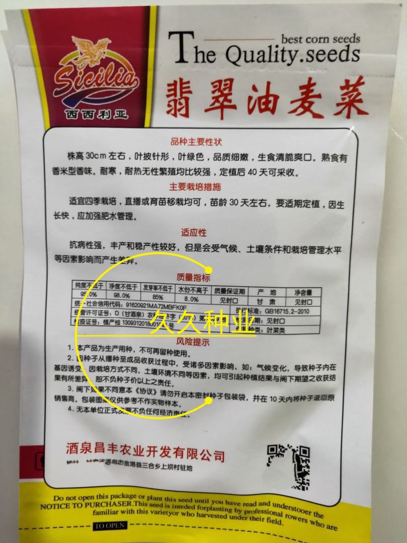 翡翠油麦菜种子油麦菜籽四季播农家盆栽高产南方菜园蔬菜种孑