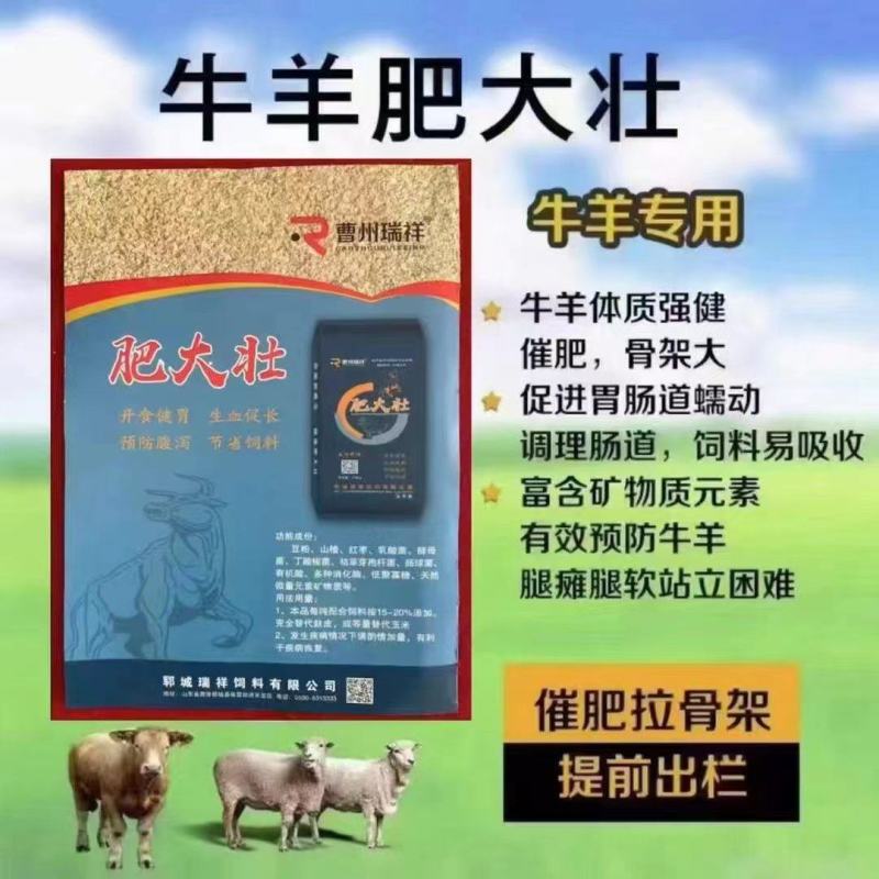 肥大壮牛羊专用
