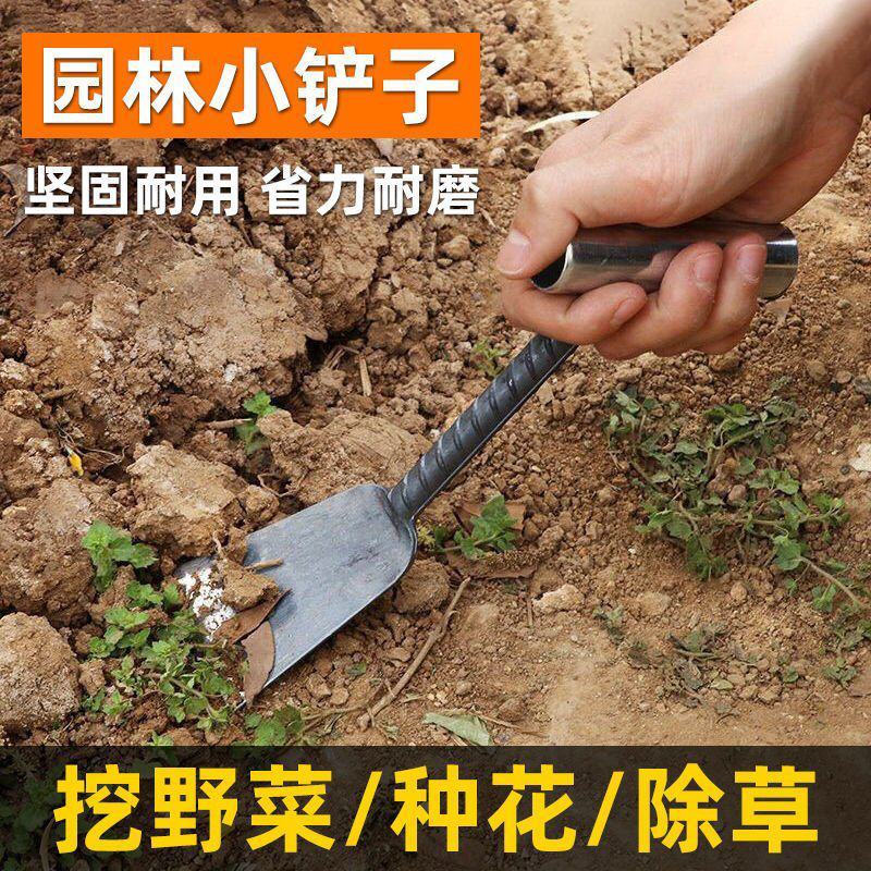家用挖野菜小铲子挖草药种菜除草挖土菜园花园艺园林用具农用