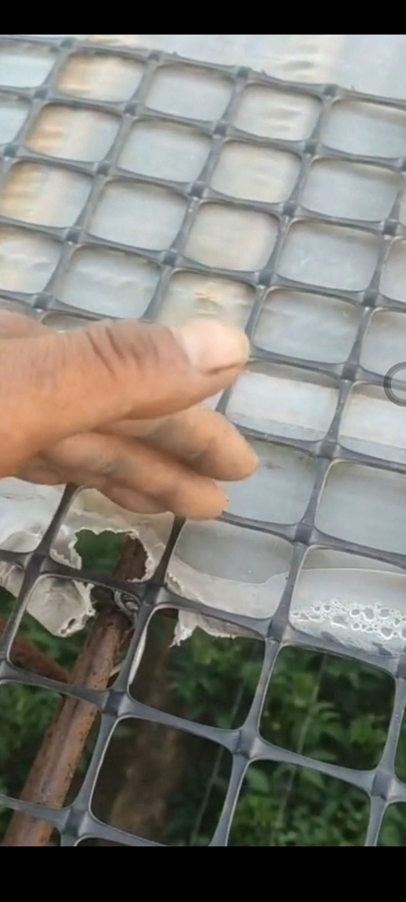 大棚兜水网，有效防止大棚积水损坏塑料布，使用简单省时省力
