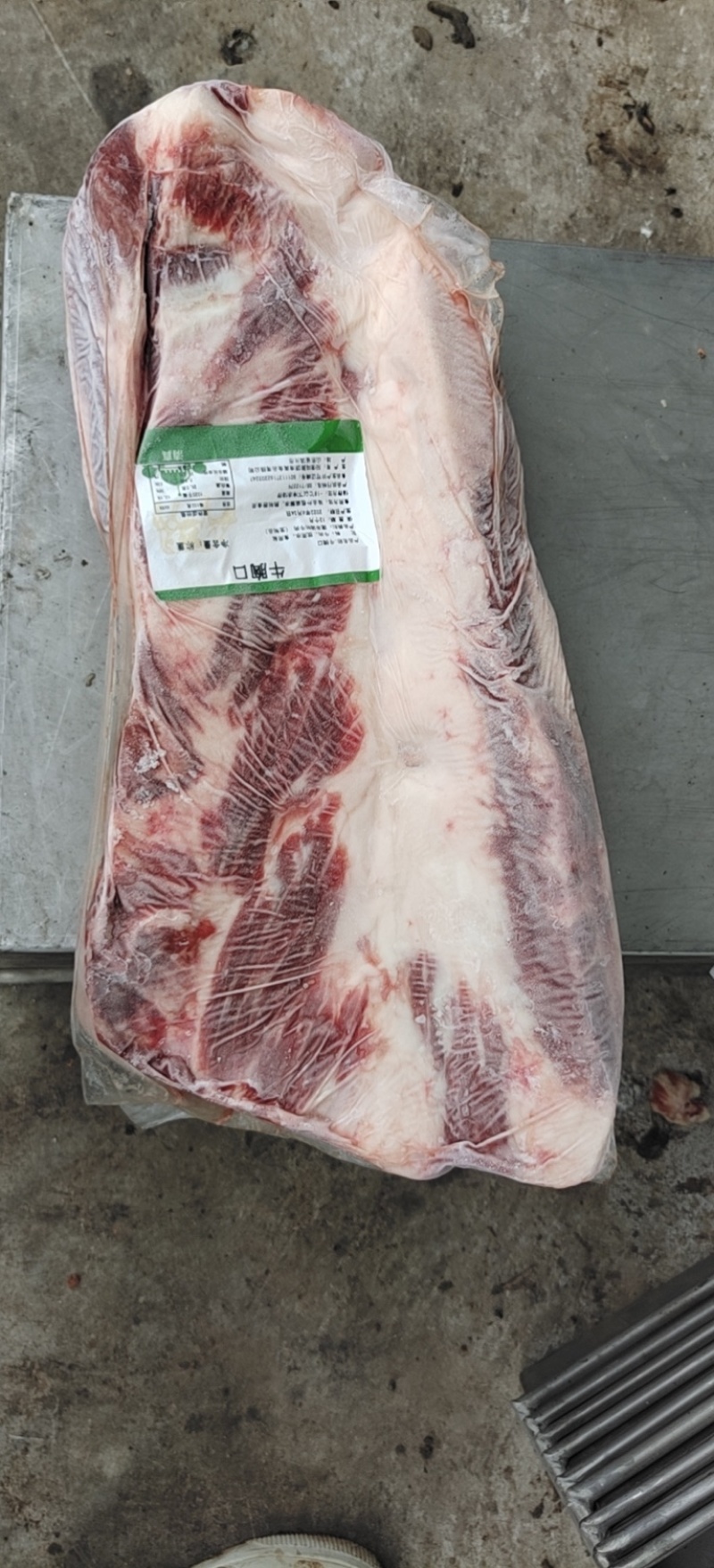 美式肥牛牛胸口纯干肥瘦均匀火锅烤肉优选