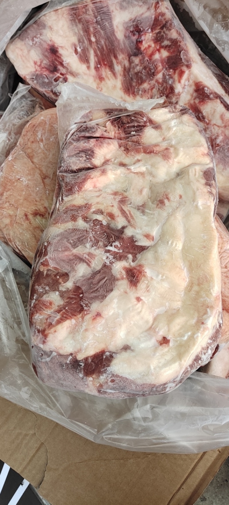 美式肥牛牛胸口纯干肥瘦均匀火锅烤肉优选