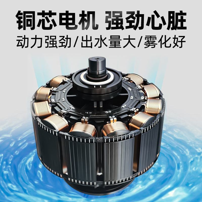 背负式电动喷雾器锂电池农用高压消毒喷壶小型喷雾器充电式打