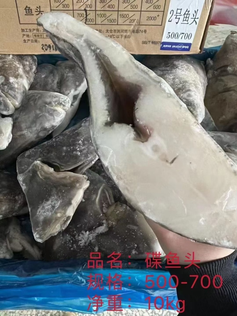 【全规格】鲽鱼头，比目鱼鱼头。格陵兰鱼头量大从优