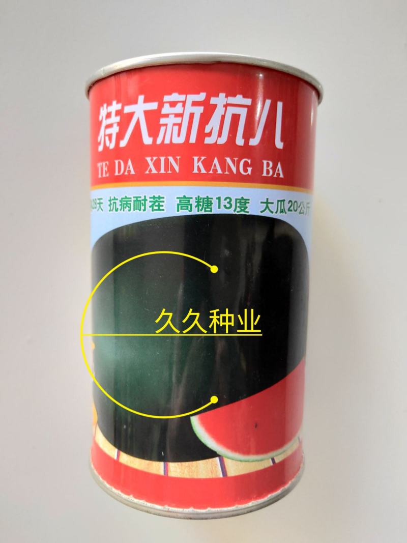 特大新抗八西瓜籽西瓜种子大棚种植早熟抗病耐四季蔬菜种孑