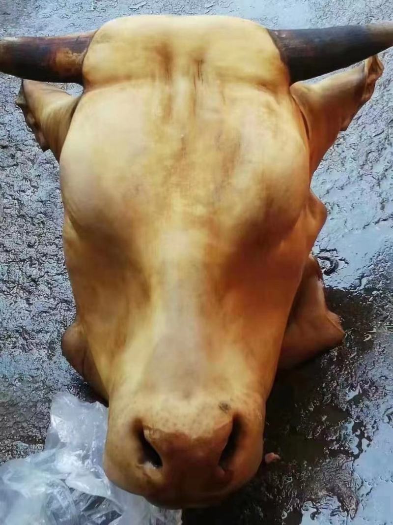 火烧大公牛牛头