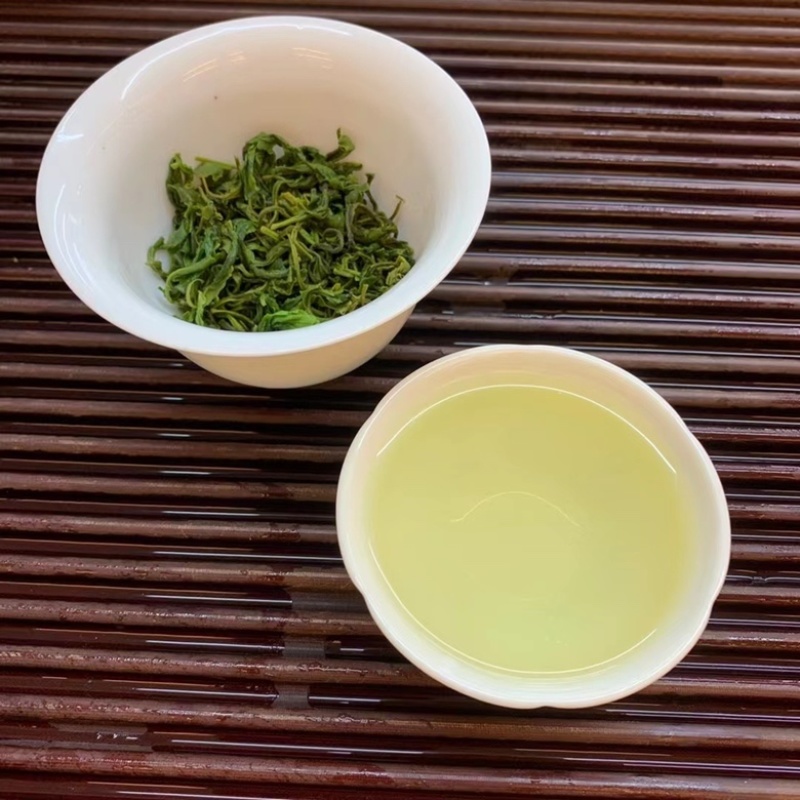 高山云雾绿茶批发明前茶豆香味口粮茶500克茶叶自己喝