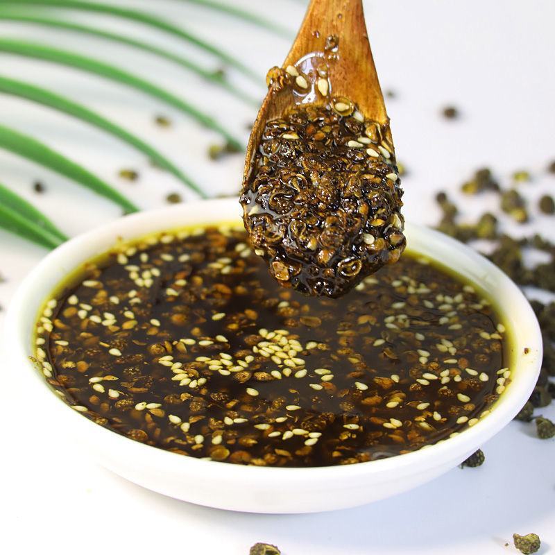 花椒酱四川特产麻椒油青花椒麻椒特麻火锅蘸料凉拌菜花椒调料