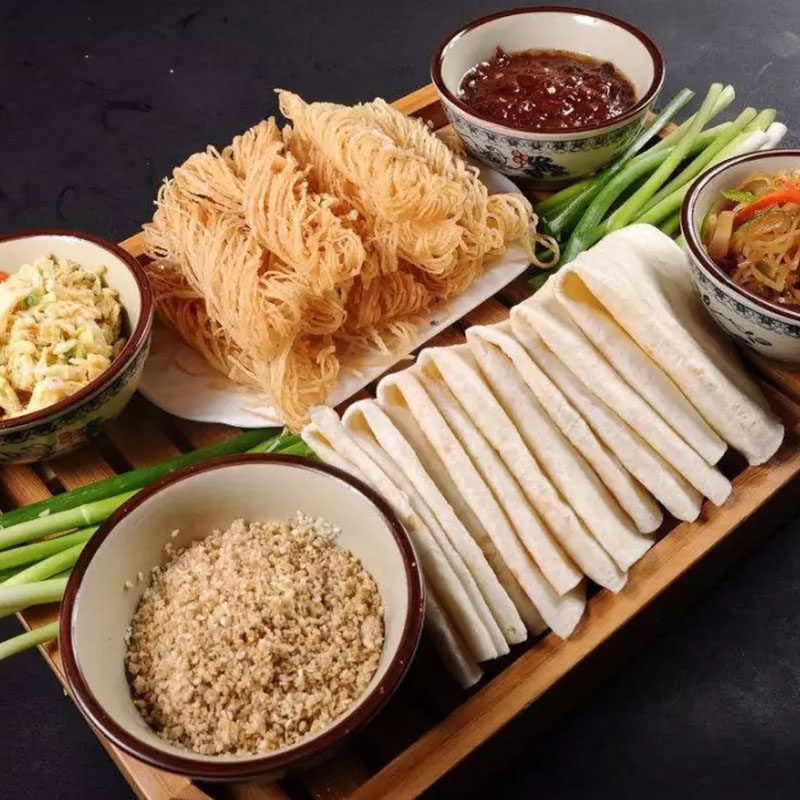 河南特产农家纯手工烙馍单饼鸡肉卷薄软卷饼烙饼皮早餐速食手