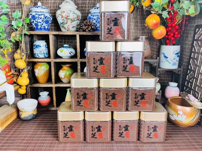 长白山灵芝孢子粉灵芝碾压破壁粉250g