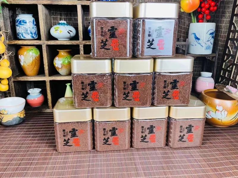 长白山灵芝孢子粉灵芝碾压破壁粉250g