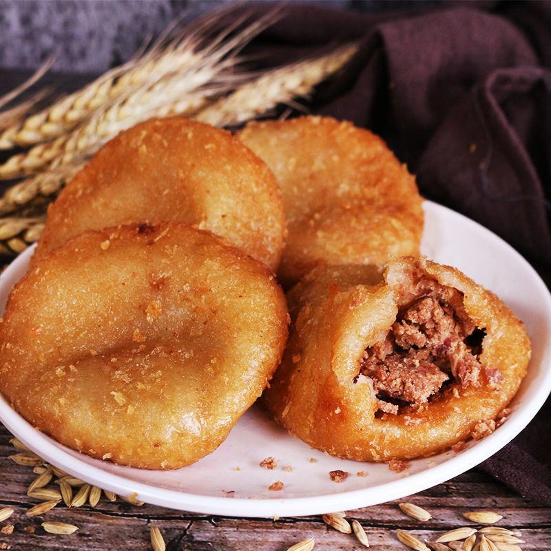 油炸糕东北老式油炸糕点红芸豆馅老味道装特色特产油炸小吃