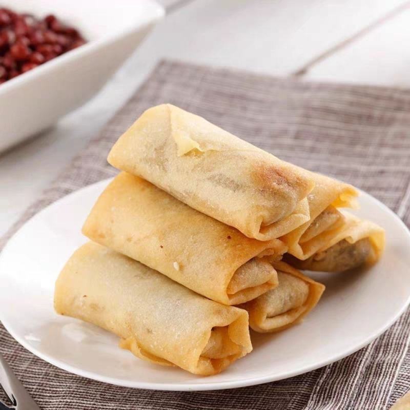 千味央厨豆沙馅春卷素馅春卷260g/1袋/16个方便冷冻