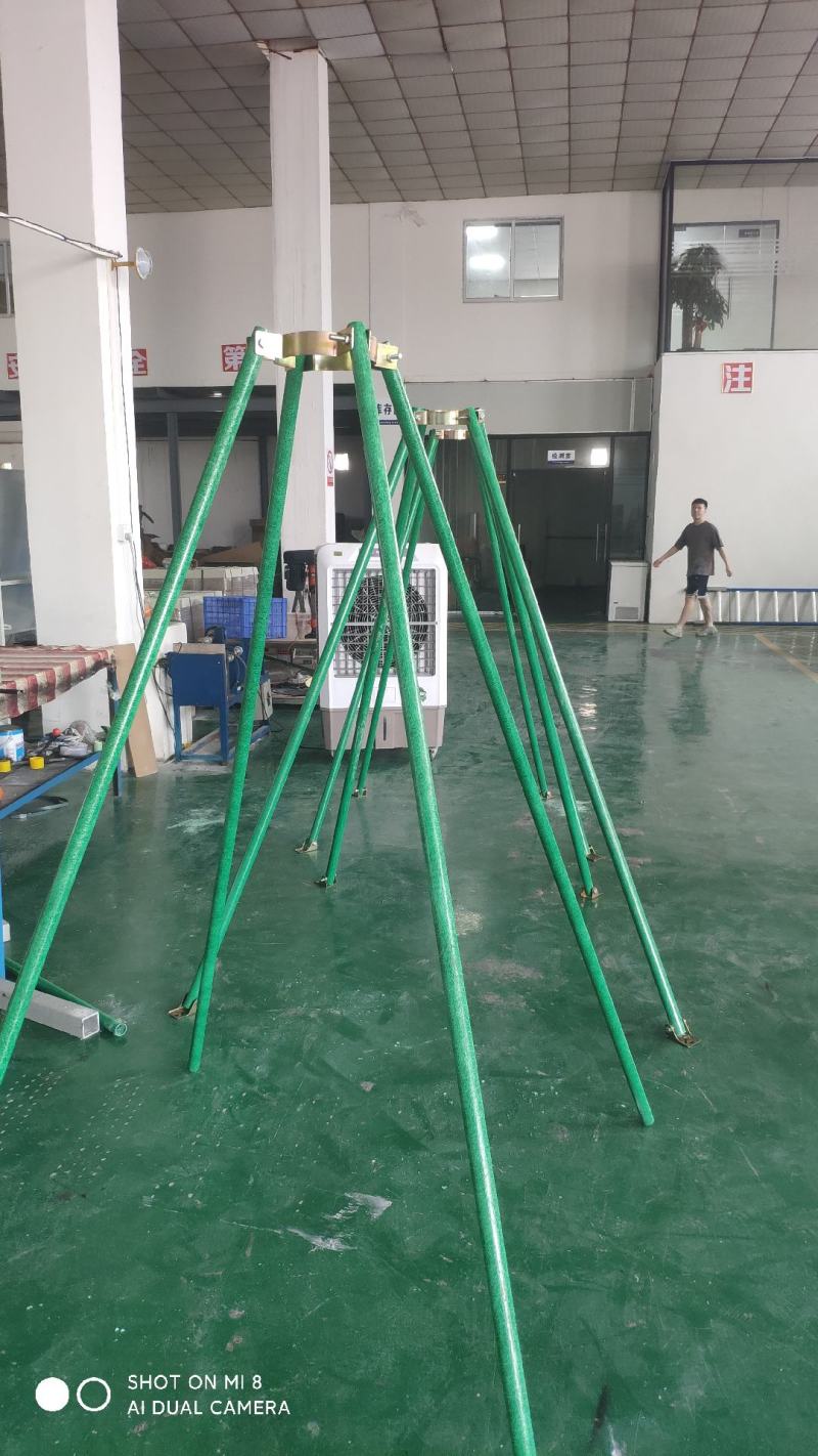 树木支撑大棚立柱葡萄冬爪丝瓜架立杆玻璃纤维管农业包毡玻管