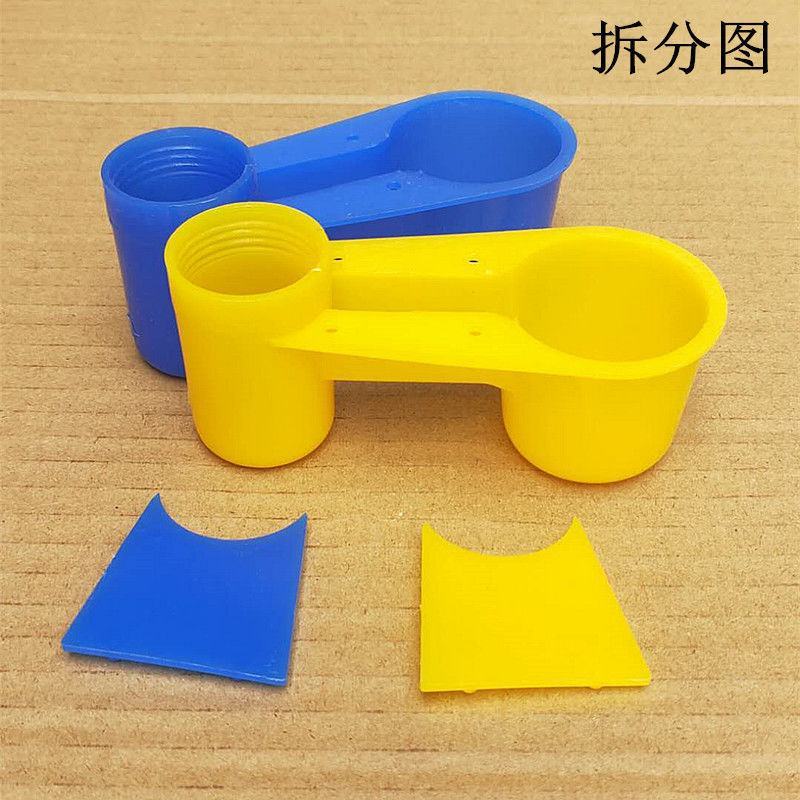 鸽子用品用具水壶双口导水器信鸽用品鸟用鹦鹉自动饮水器喂水