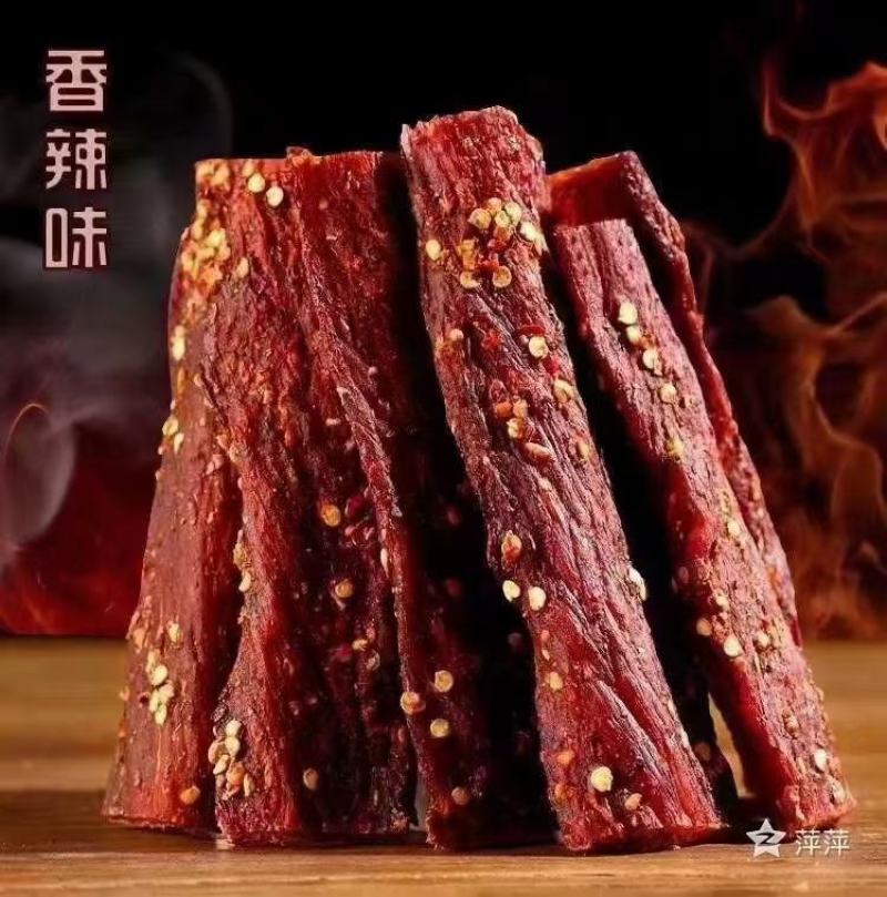 阿坝州手撕牛肉干牦牛肉干风，牛肉干跑江湖摆摊大块肉厂家产