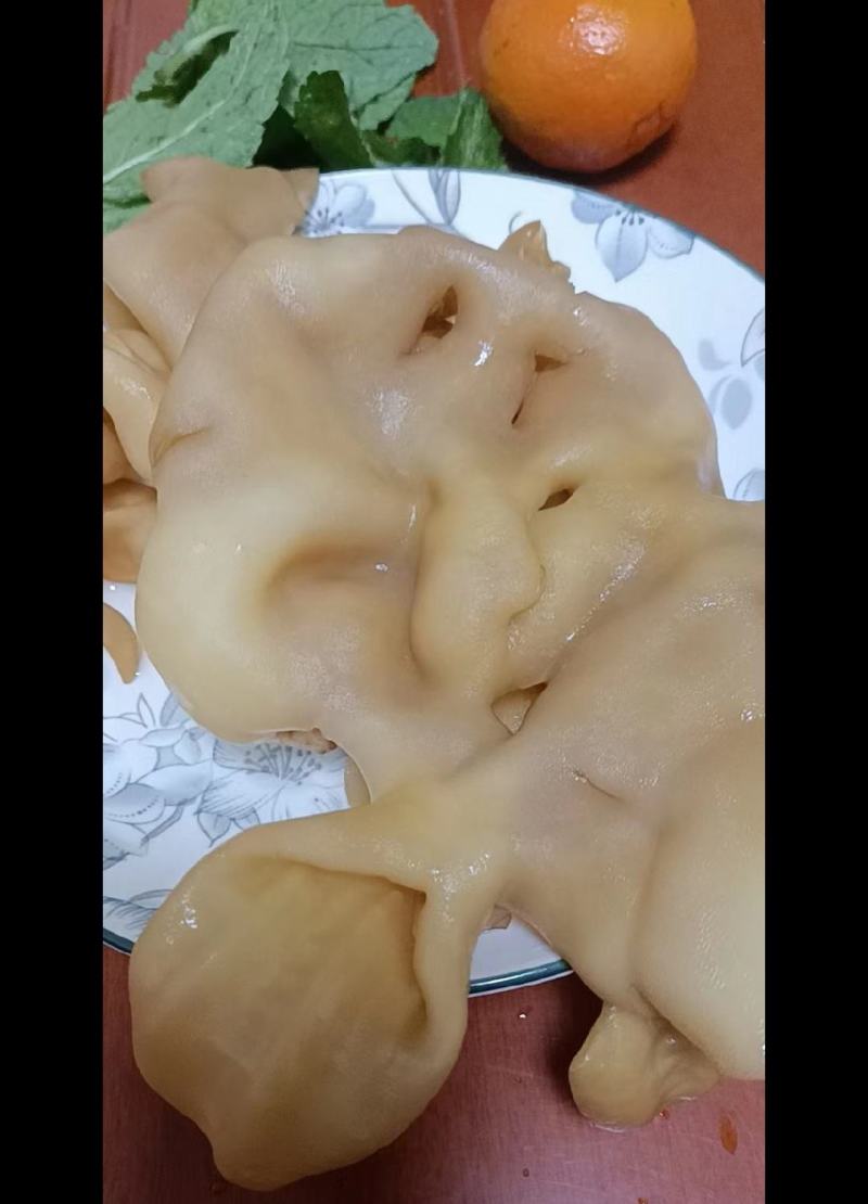 全熟羊脸皮，常年大量加工，适合凉菜，新鲜货源，全国直发…