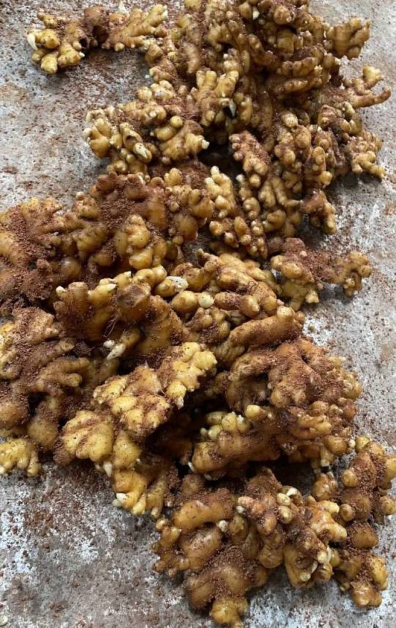 【小黄姜】山东优质小黄姜产地，颜色蜡黄，口味辣浓