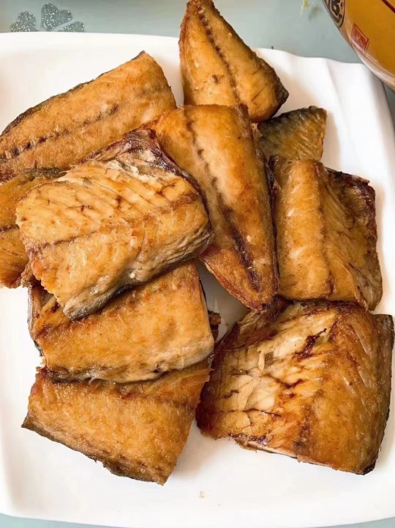 鲐鲅鱼片盐渍鲐鱼片鲐鱼鲅鱼鱼鲭花鱼去骨鱼片350克/包片