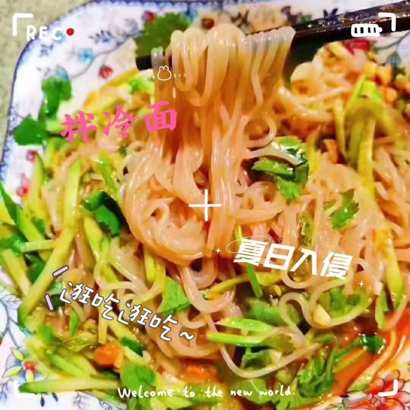 东北豪哥纯白糖大冷面