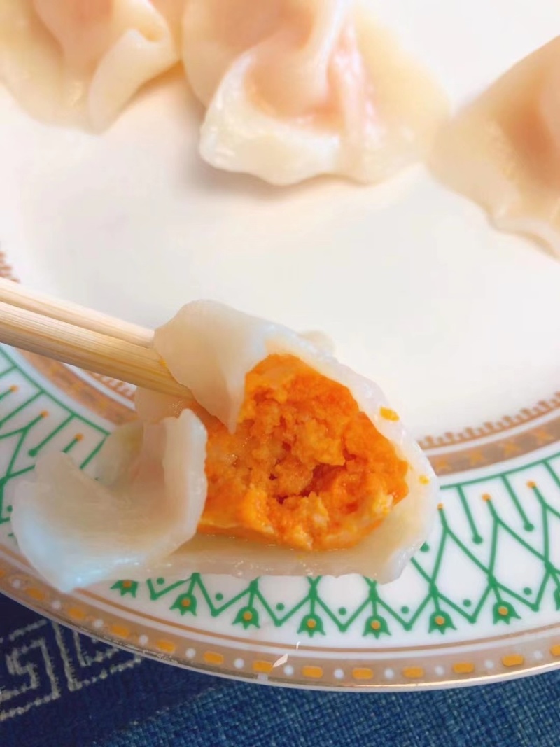 海胆水饺，海肠水饺，大连特色，工厂产品。欢迎来电