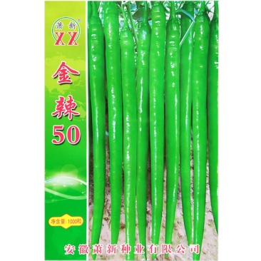 金辣50线椒种子早熟椒果长30-35厘米横径1.8-2厘