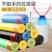 抽绳垃圾袋5连卷家用提拉断点式自动收口白色加厚手提厨房塑