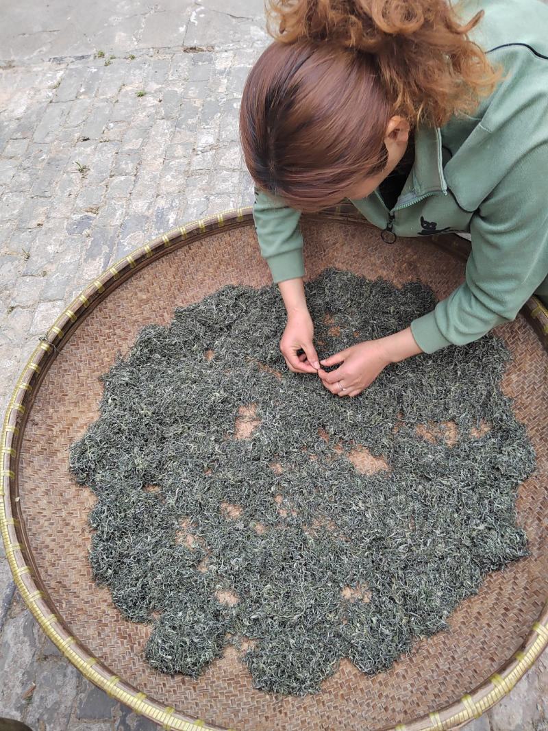 纯手工香艾茶陈年老茶茶香四溢正宗地道自家种植