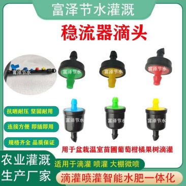 稳流器小管出流10升--50升山地果树温流器滴头包邮
