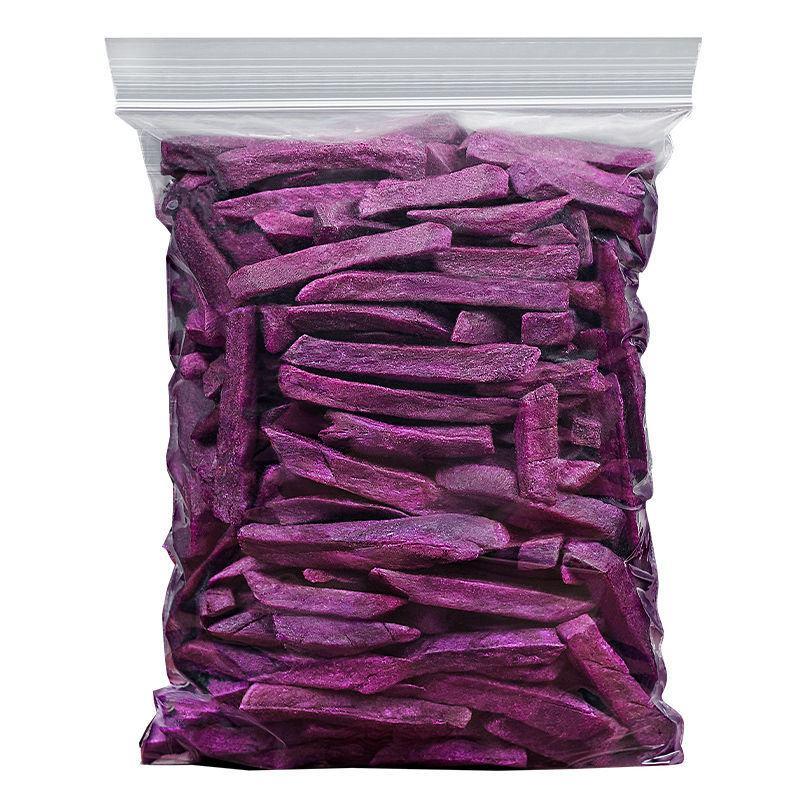 （产地销）酥脆紫薯干香脆紫薯地瓜干紫薯条番薯干紫薯干