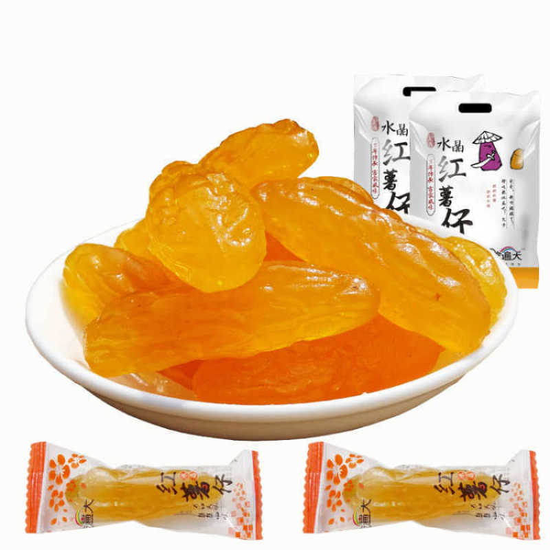 水晶紫薯仔紫薯干500g-1000g小独立包装地瓜干休闲