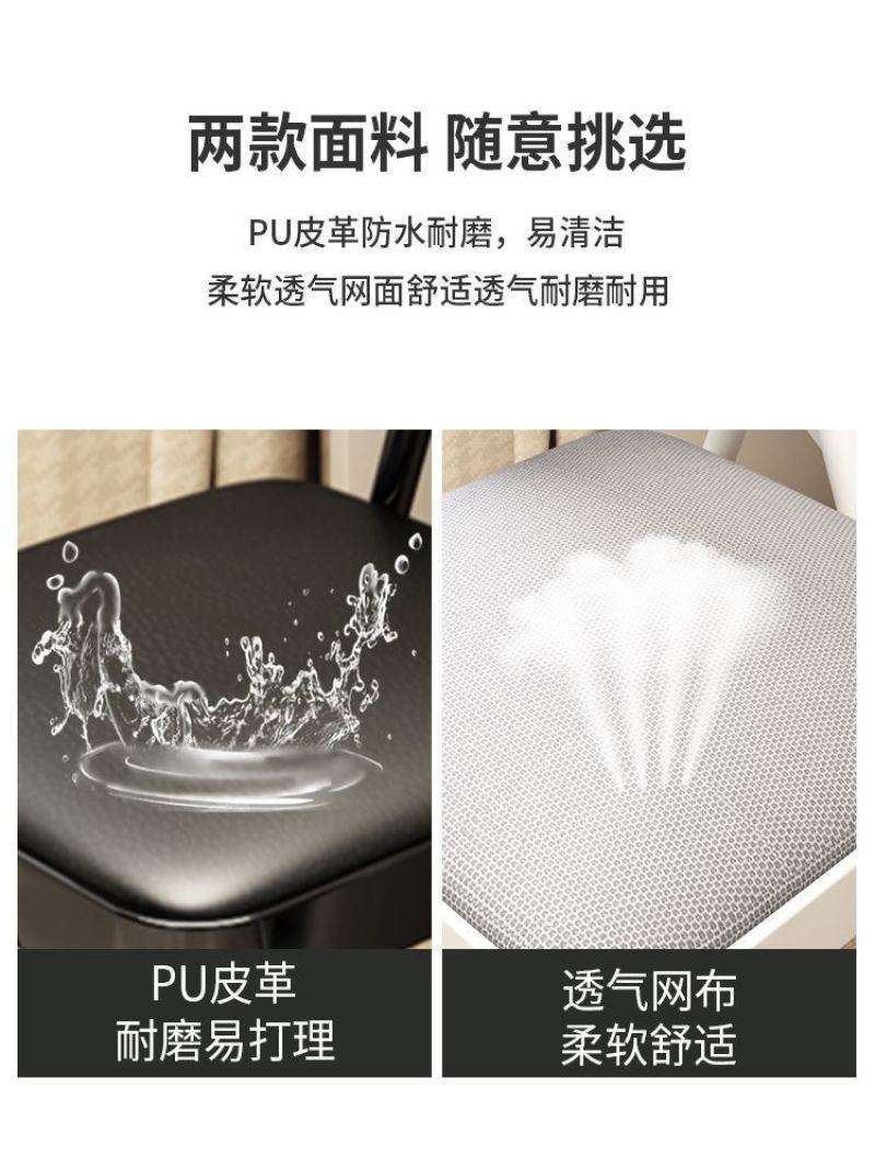 包邮折叠椅简易家用靠背凳子便携办公椅子电脑椅塑料椅餐椅