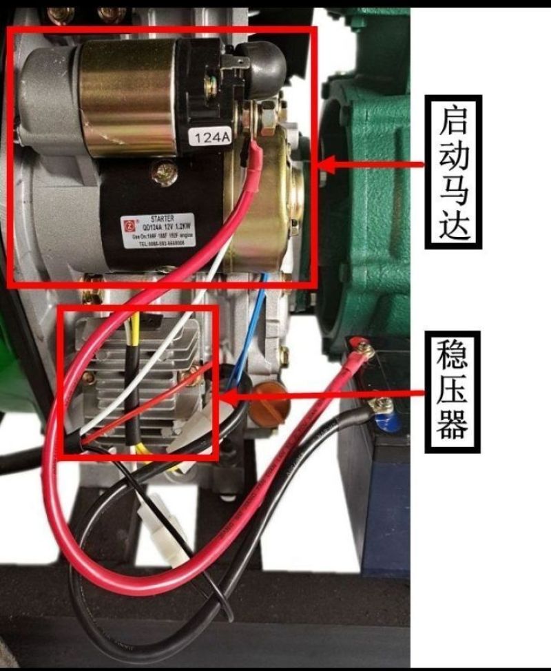柴油机电启动抽水泵灌溉消防自吸泵高扬程高压抽水机