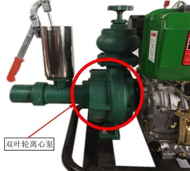 柴油机电启动抽水泵灌溉消防自吸泵高扬程高压抽水机