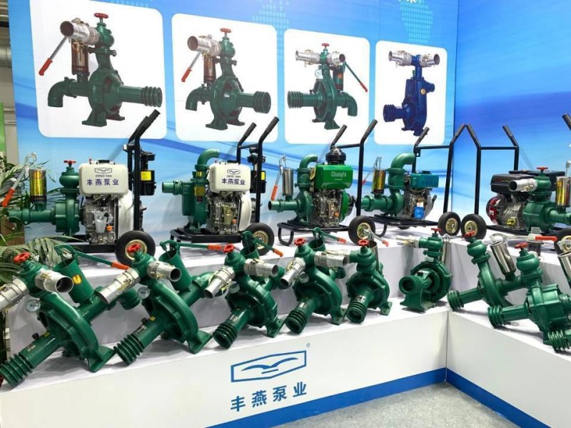 柴油机电启动抽水泵灌溉消防自吸泵高扬程高压抽水机