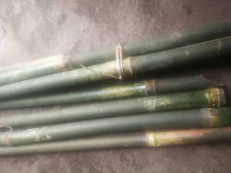 实心竹，全实心